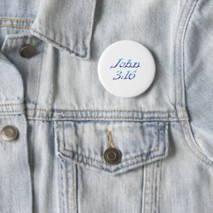 John 3:16 button
