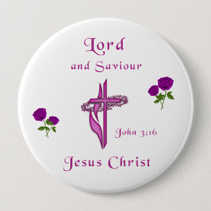 John 3:16 button