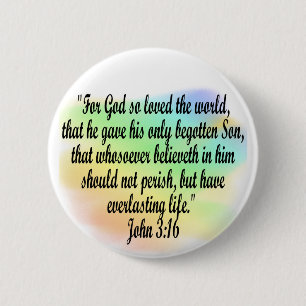 John-3:16 Button