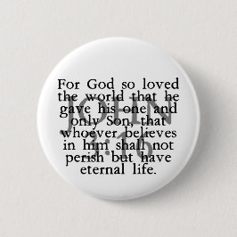 John 3:16 button