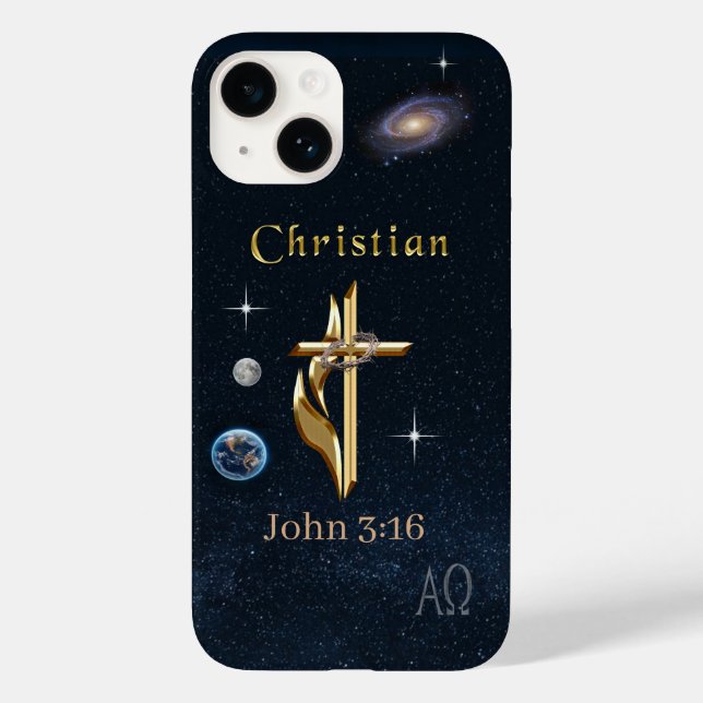 John 3:16 Case-Mate iPhone hülle (Rückseite)