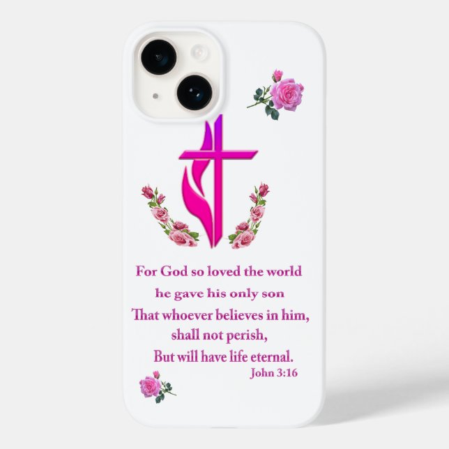 John 3:16 Case-Mate iPhone hülle (Rückseite)