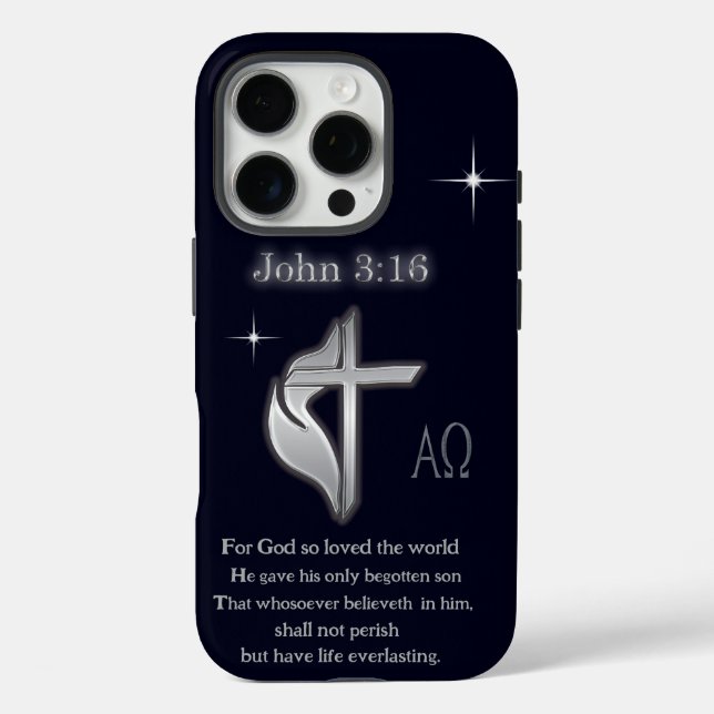 John 3:16 Case-Mate iPhone hülle (Rückseite)