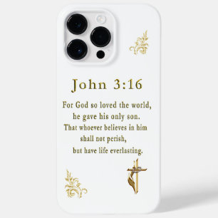 John 3:16 Case-Mate iPhone 14 pro max hülle
