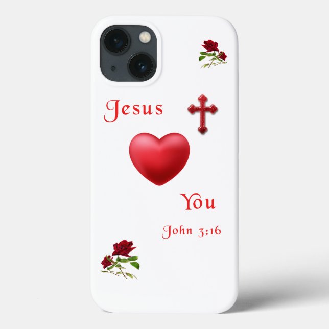 John 3:16 Case-Mate iPhone hülle (Rückseite)