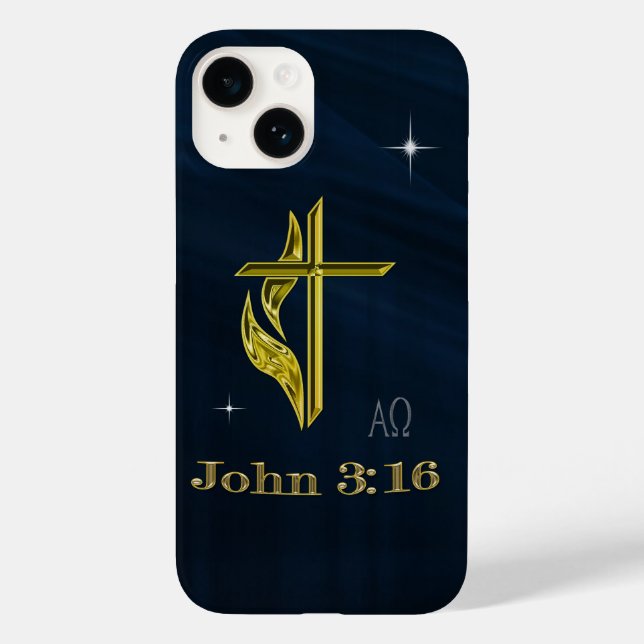 John 3:16 Case-Mate iPhone hülle (Rückseite)
