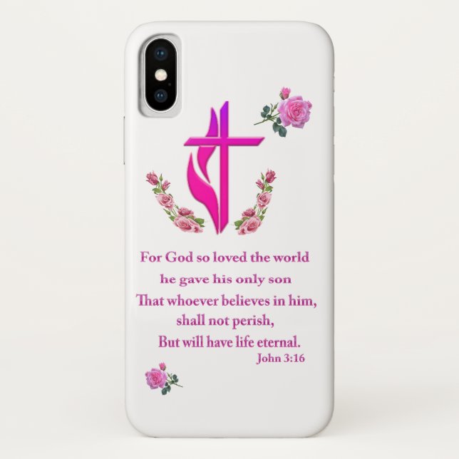John 3:16 Case-Mate iPhone hülle (Rückseite)