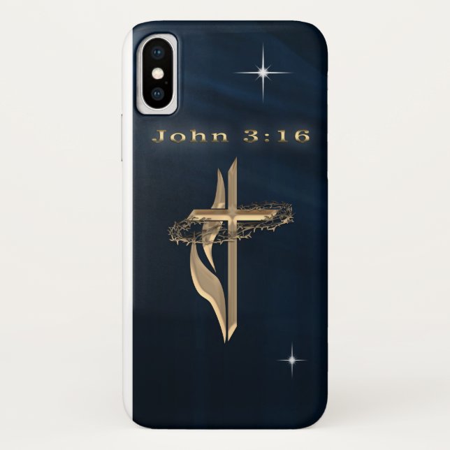 John 3:16 Case-Mate iPhone hülle (Rückseite)
