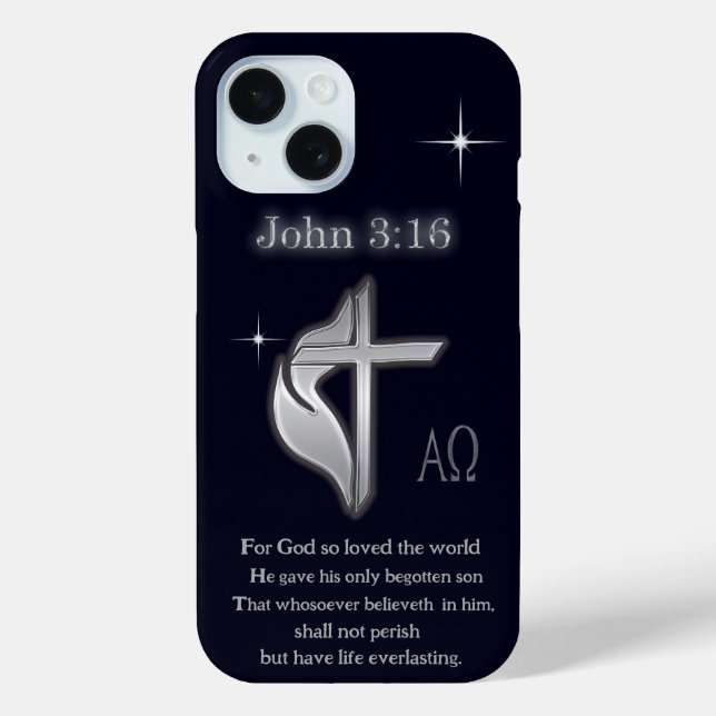 John 3:16 Case-Mate iPhone hülle (Rückseite)