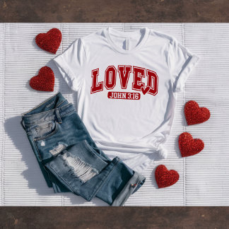 John 3:16 Christian Valentine's Tee