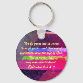 John 3:16 & Ephesians2:8 & 9 Bible-Wahrheit Schlüs Schlüsselanhänger