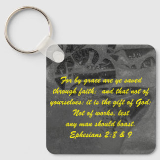 John 3:16 & Ephesians2:8 & 9 Bible-Wahrheit Schlüs Schlüsselanhänger