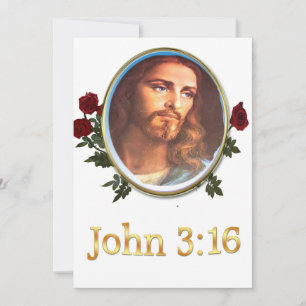 John 3:16 feiertagskarte