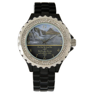 John 3:16 Gott so geliebt Armbanduhr