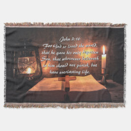 John 3:16 Gott so liebte die Welt, Laterne Decke