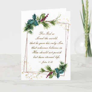 John 3:16 Gott so liebte die Welt Weihnachten