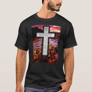 John-3:16 grundlegender dunkler T - Shirt