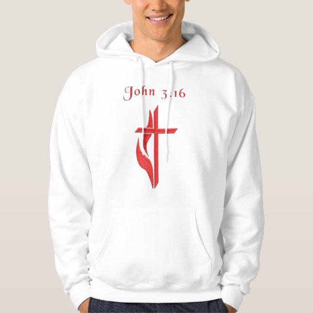 John 3:16 hoodie (Vorderseite)
