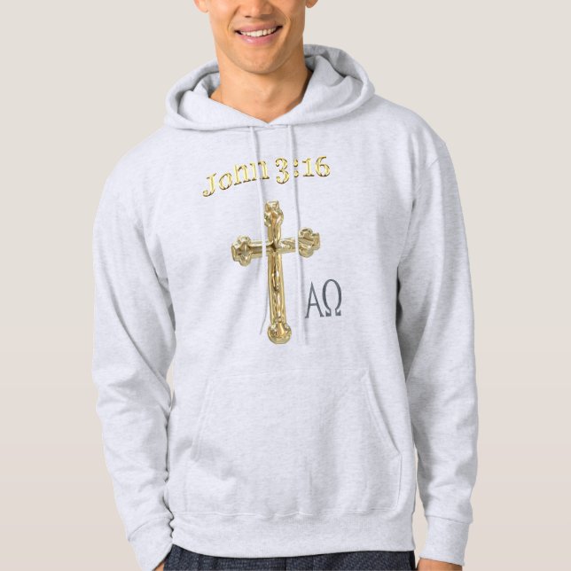 John 3:16 hoodie (Vorderseite)