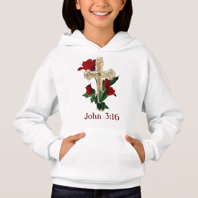 John 3:16 hoodie (Vorderseite)