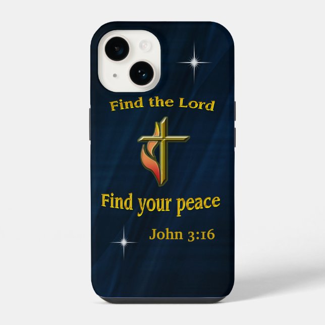 John 3:16 iPhone hülle (Rückseite)