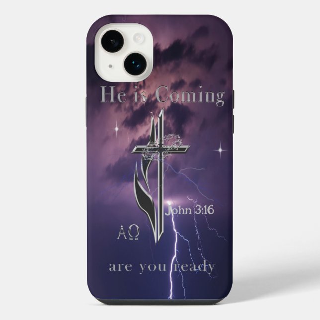 John 3:16 iPhone hülle (Rückseite)