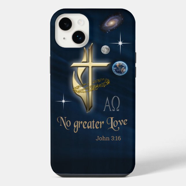 John 3:16 iPhone hülle (Rückseite)