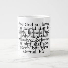 John 3:16 Jumbo-Tasse