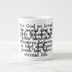 John 3:16 Jumbo-Tasse