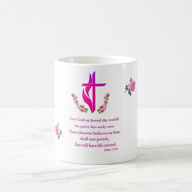 John 3:16 kaffeetasse (Mittel)