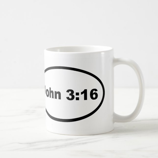 John 3:16 kaffeetasse (Rechts)