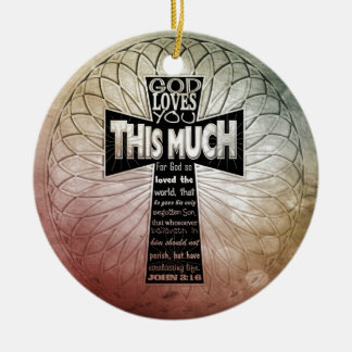 John-3:16 Keramikornament
