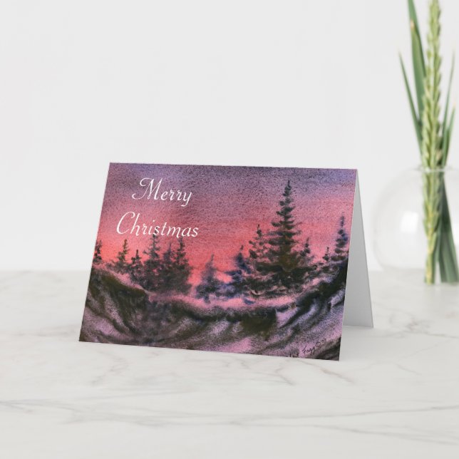 John 3:16 KJV Weihnachtskarte Feiertagskarte (Vorderseite)