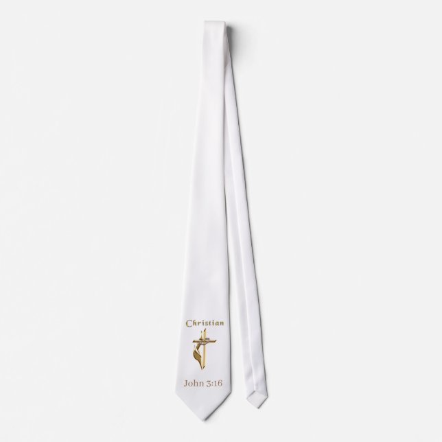 John 3:16 krawatte (Vorderseite)
