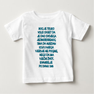 John-3:16 Kroate Baby T-shirt