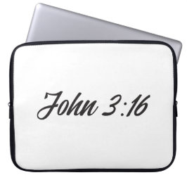 John 3:16 laptopschutzhülle