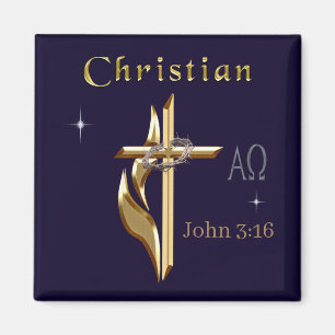 John 3:16 magnet
