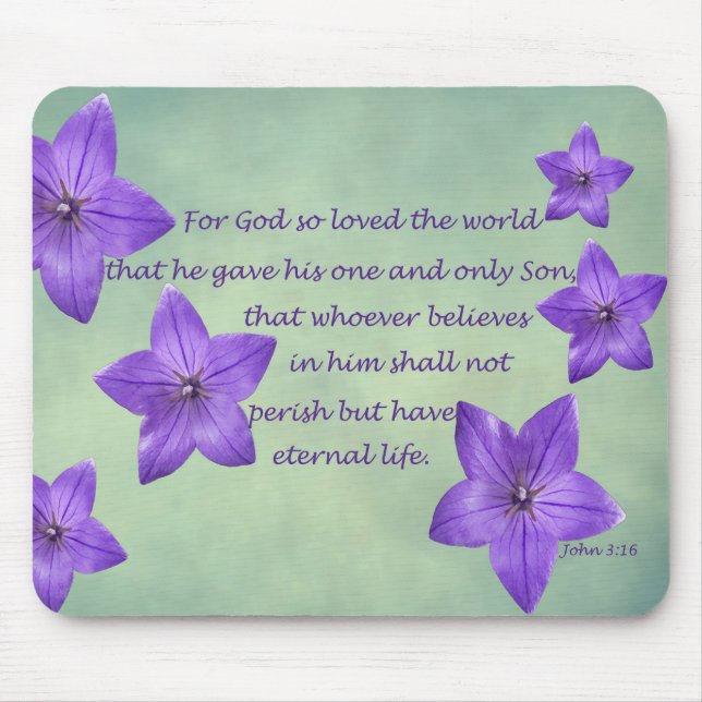 John 3:16 mousepad (Vorne)