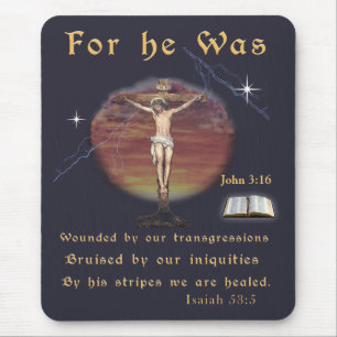 John 3:16 mousepad