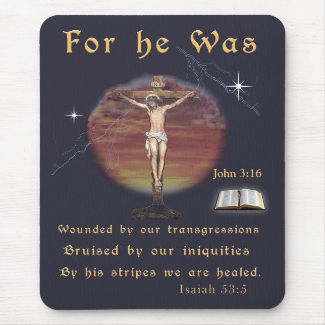 John 3:16 mousepad (Vorne)