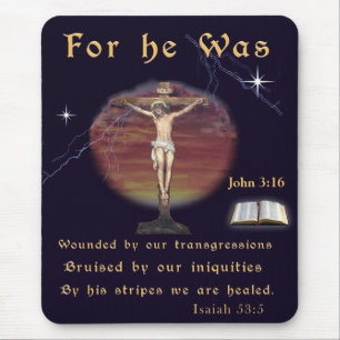 John 3:16 mousepad