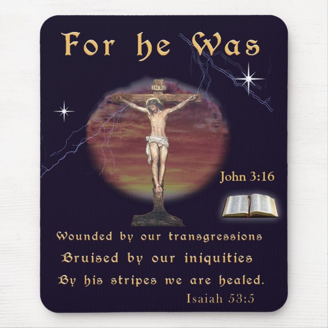 John 3:16 mousepad (Vorne)