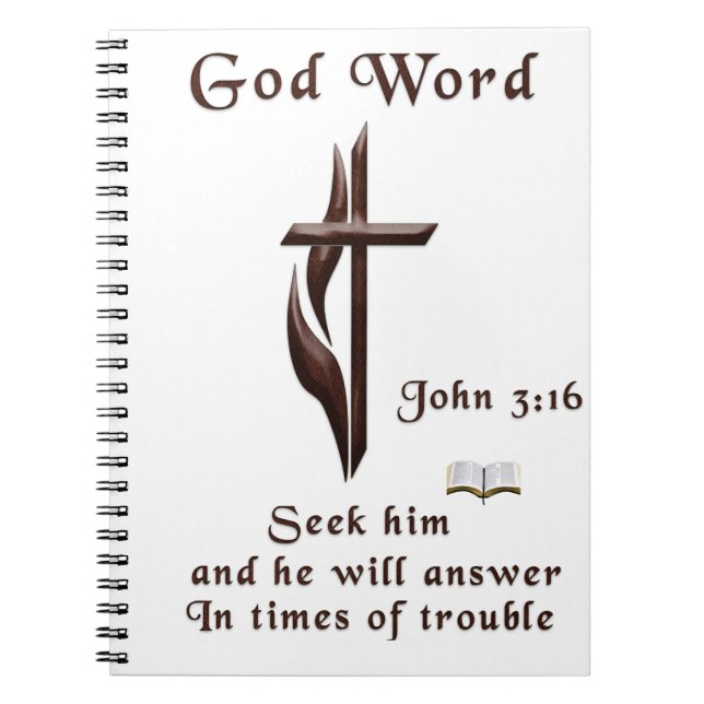 John 3:16 notizblock (Vorderseite)