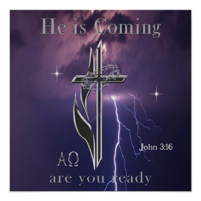 John 3:16 poster (Vorderseite)