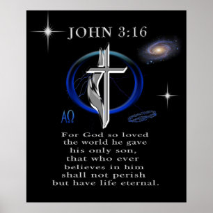 John 3:16 poster
