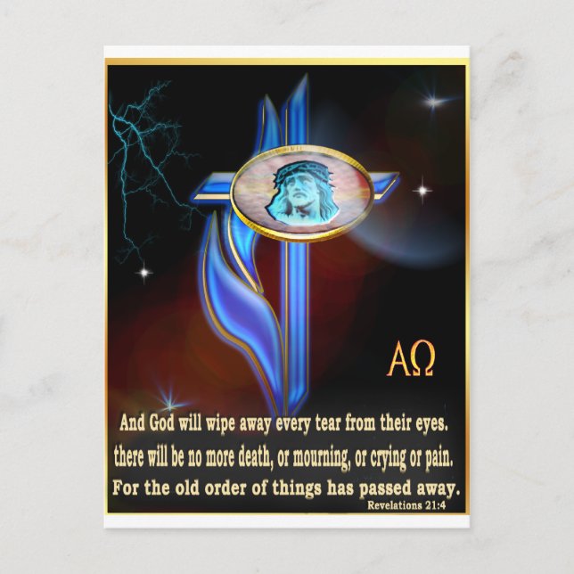 John 3:16 postkarte (Vorderseite)