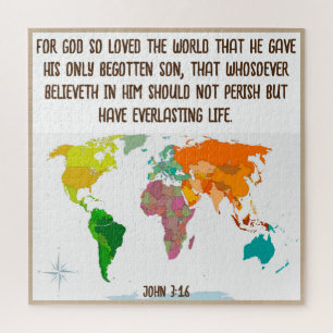John 3:16 puzzle