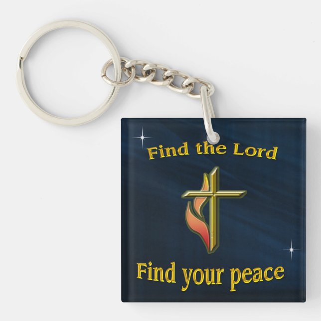 John 3:16 schlüsselanhänger (Vorderseite)
