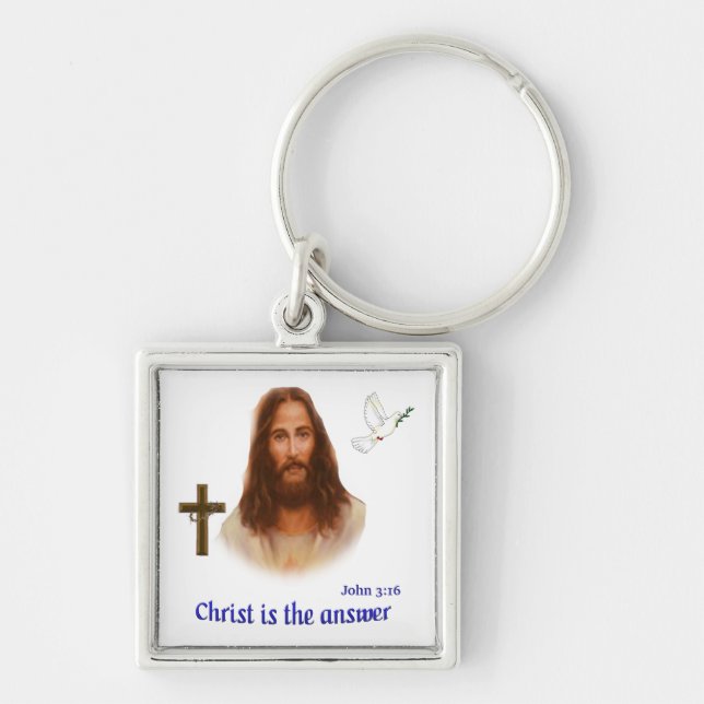 John 3:16 schlüsselanhänger (Vorne)