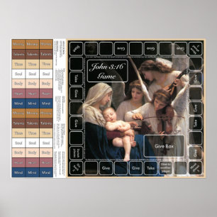 John 3:16 Spiel Poster
